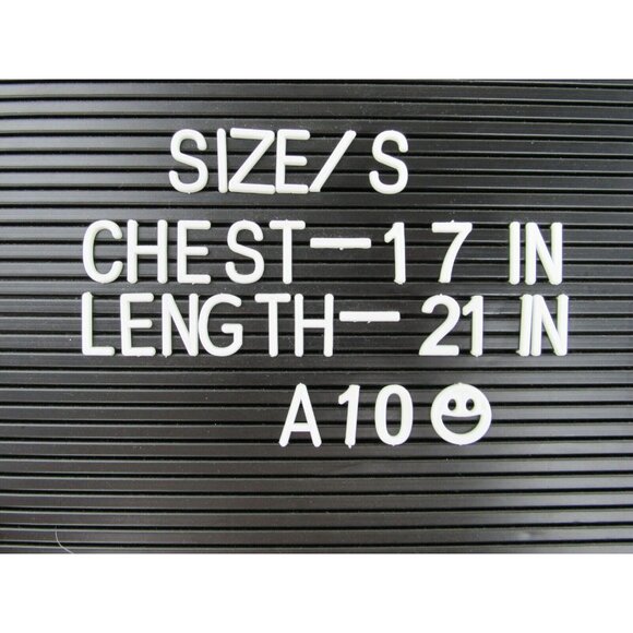 Kate Spade Saturday Womens Hoodie S Black Grey Sleeveless Zip Up - Picture 6 of 6